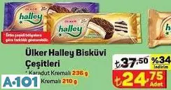 ÜLKER HALLEY BİSKÜVİ ÇEŞİTLERİ